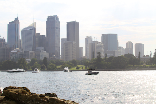 Jardim Botânico de Sydney na Austrália