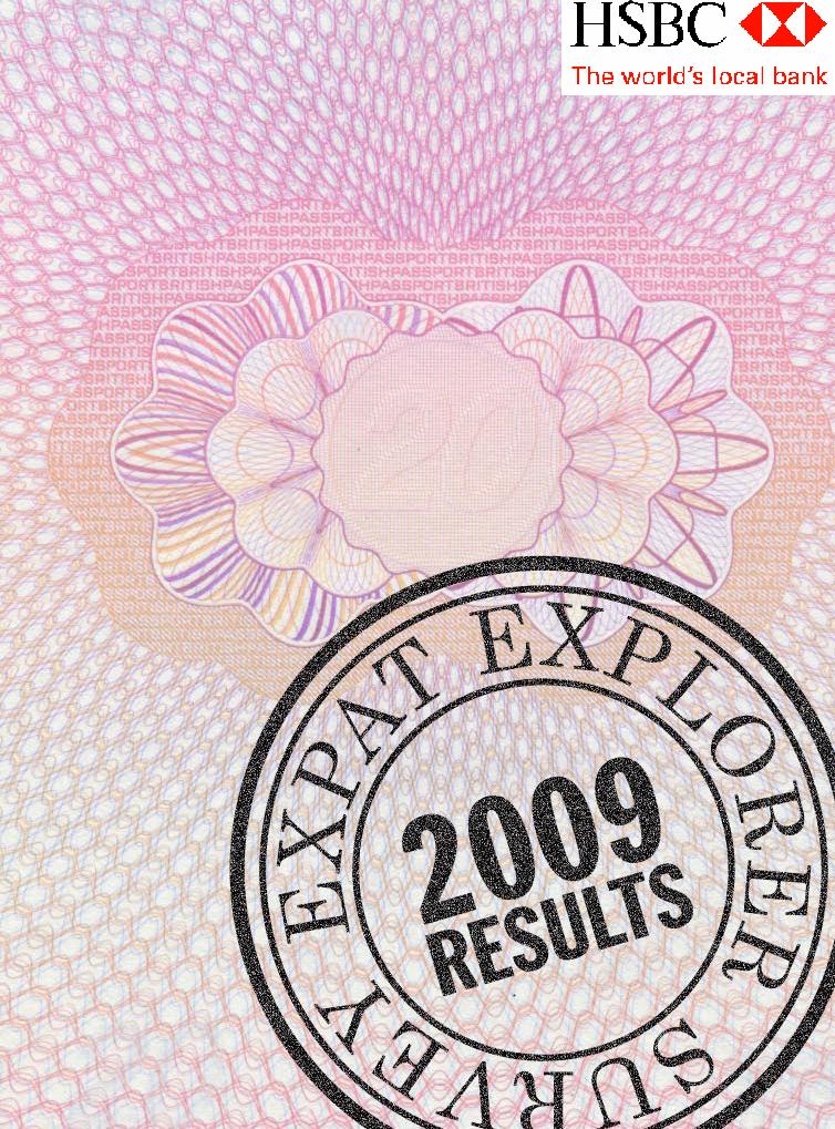 Capa Expat Explorer 2009 HSBC