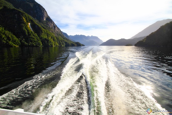 Lake Manapouri na Nova Zelândia