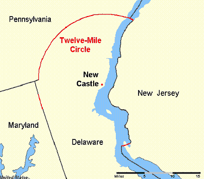 Delaware fronteira Circular