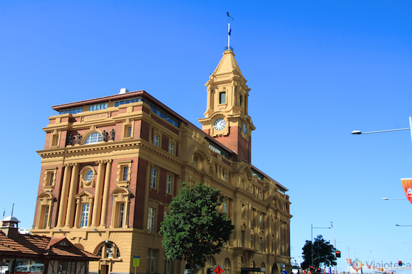 Auckland Ferry Building na Nova Zelândia