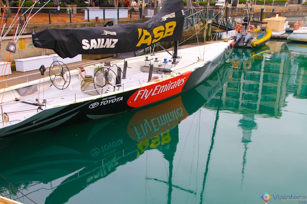 Veleiro da America's Cup que vicie pode passear em Auckland