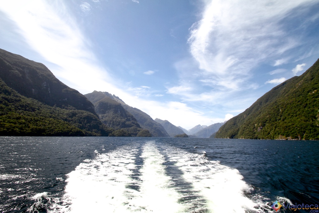 Doubtful Sound nos fiordes neozelandeses