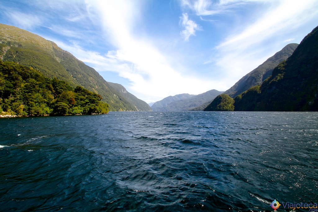 Doubtful Sound nos fiordes neozelandeses