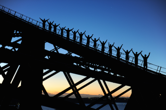 Por do Sol em Sydney 