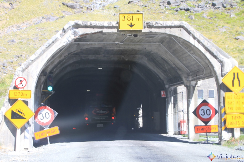 Entrada do Homer Tunel