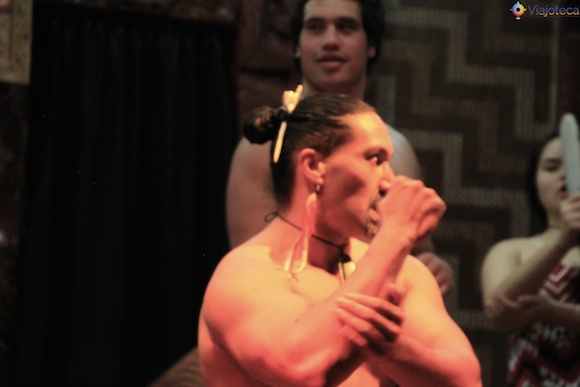 Haka no Te Puia em Rotorua