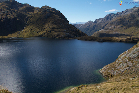 Lake Harris na Routeburn Track Nova Zelândia