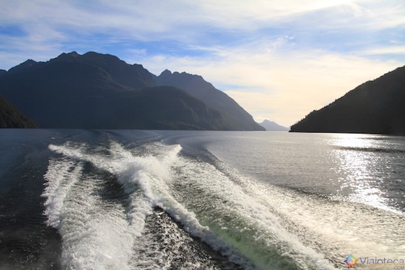 Lake Manapouri na Nova Zelândia