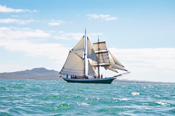 Breeze: Uma das embarcações do museu Marítimo de Auckland