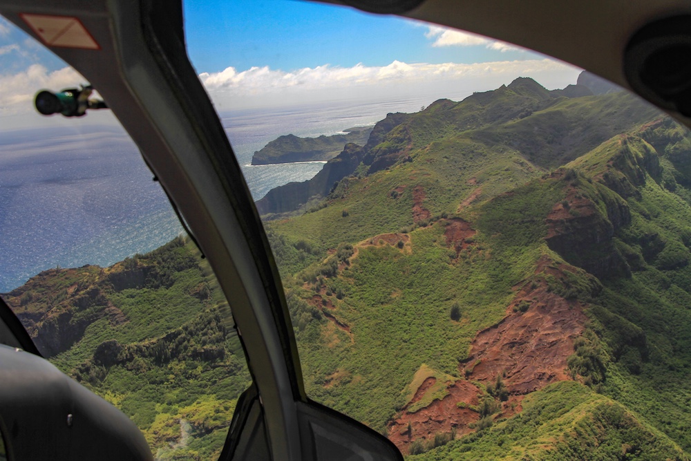 Passeio de Helicóptero em Kauai no Hawaii
