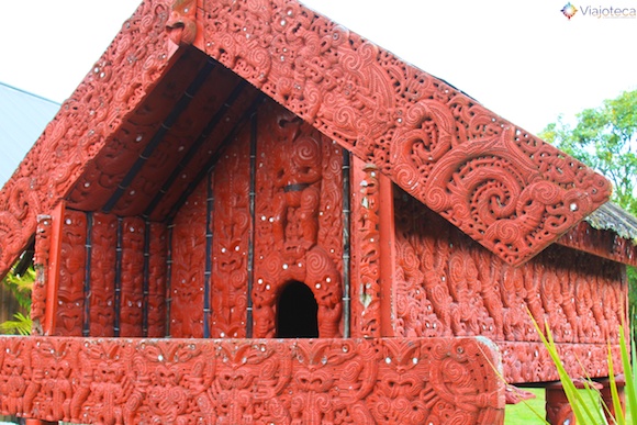 Pataka Maori – Local onde os maoris armazenavam a comida