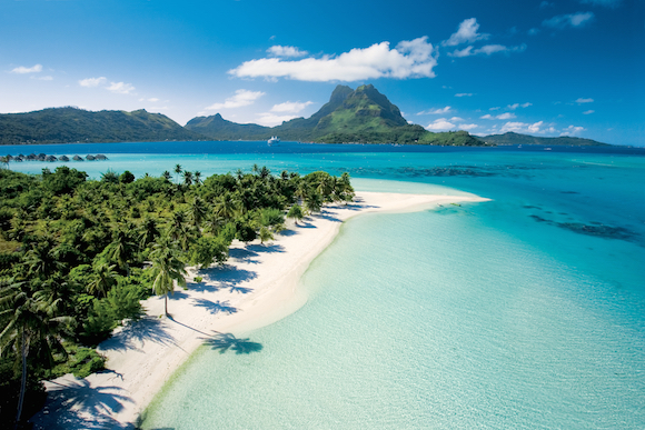 Praia privativa cruzeiro Bora Bora