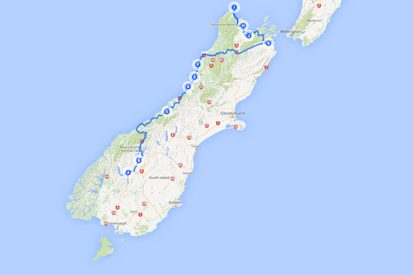 Roteiro parte 2 Viagem Ilha Sul Nova Zelândia Carro + Hotel
