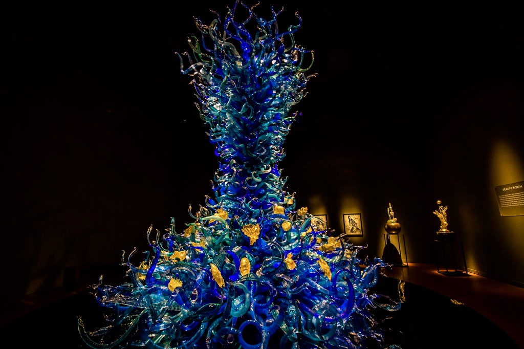 Sealife Room no Chihuly Garden and Glass