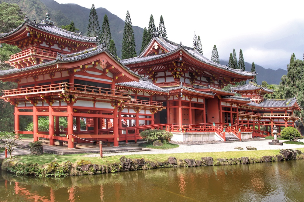 Templo Budista japonês no Hawaii