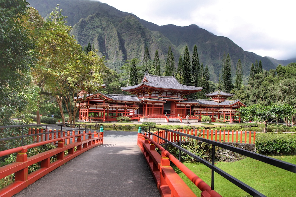 Templo Budista japonês no Hawaii