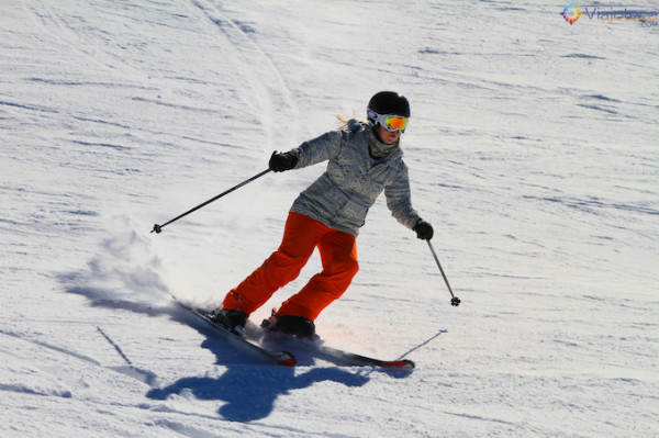 Esqui em Treble Cone na Nova Zelandia