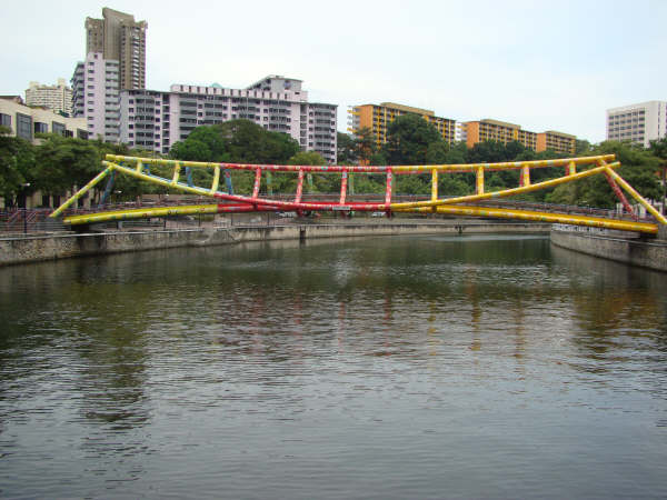 Alkaff Bridge at Singapore River