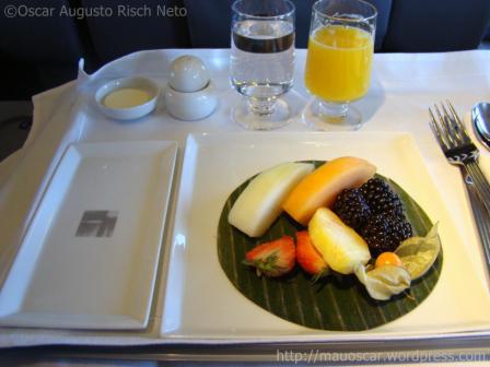 Classe Executiva Singapore Airlines