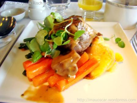 Comida Singapore Airlines