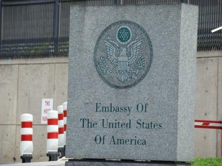 Entrada Embaixada USA