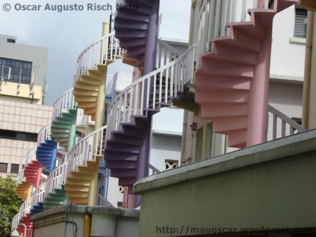 Escadas em Bugis